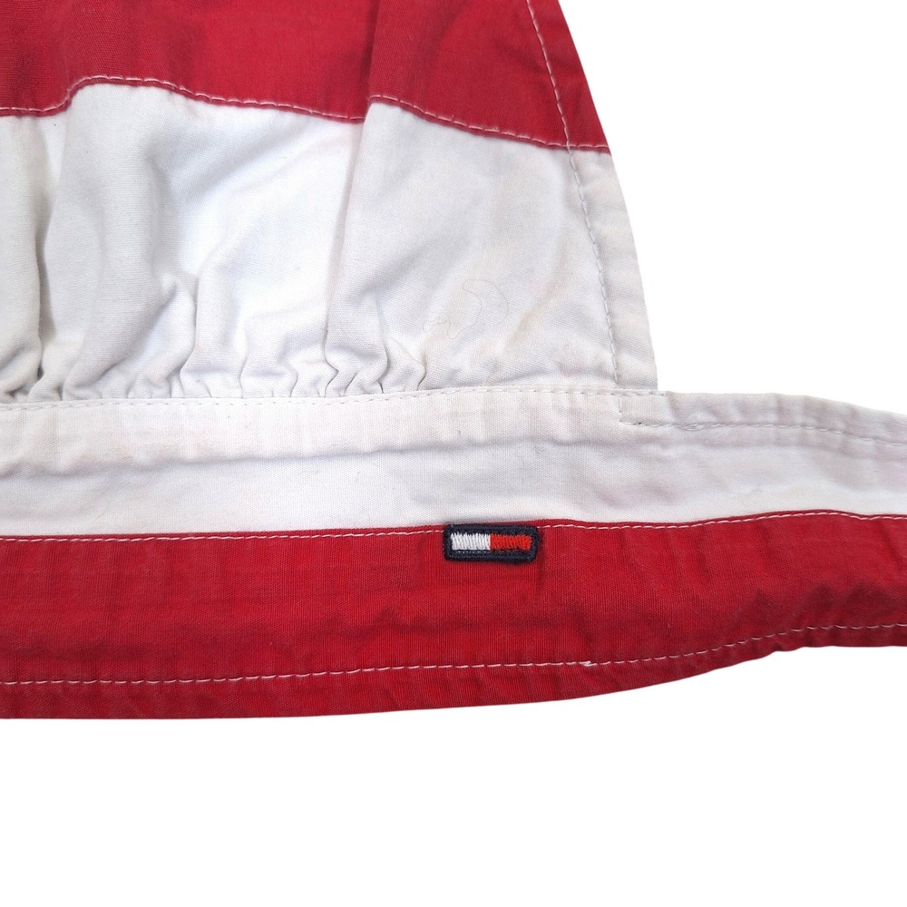 Tommy Hilfiger Y2K American Flag Stars Stripes Patriotic Red Blue Halter Top S - Picture 2 of 7